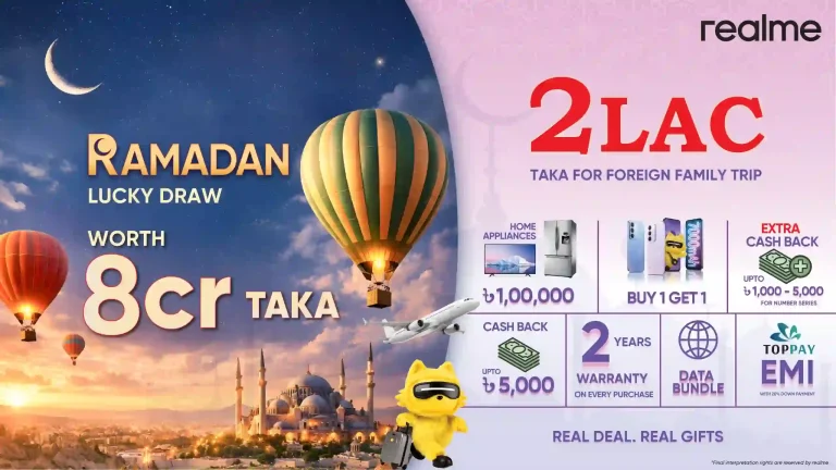 রমজানে রিয়েলমির সবচেয়ে বড় ক্যাম্পেইনের ঘোষণা
