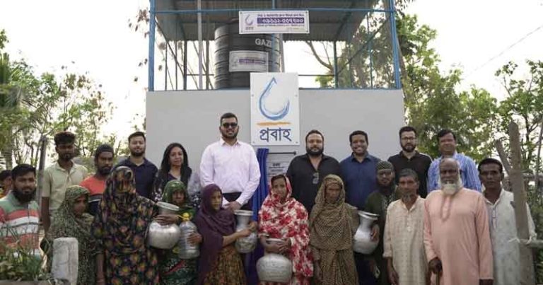 সঙ্কটপ্রবণ অঞ্চলে ১৬ বছর ধরে নিরাপদ পানি সরবরাহ করে যাচ্ছে ‘প্রবাহ’