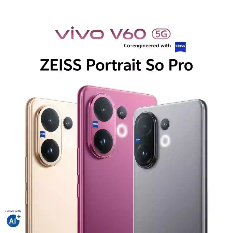 জাইস টেলিফটো লেন্সসহ প্রথমবারের মতো এলো ভিভো ভি৬০