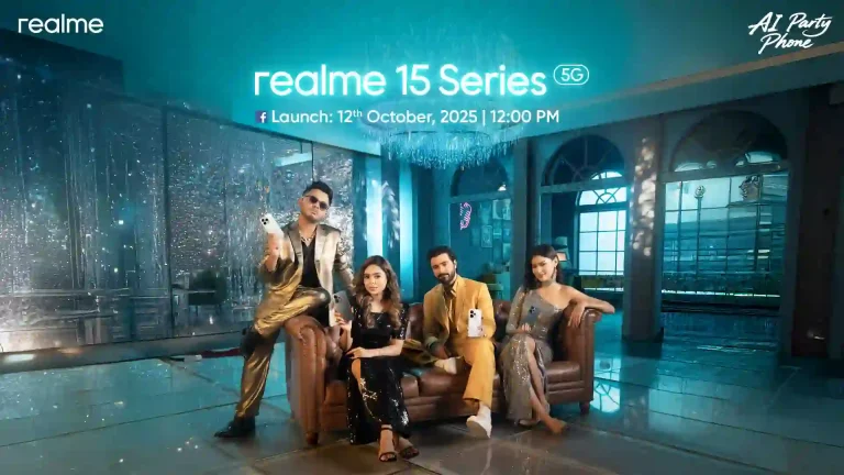 এআই পার্টি ফোন নিয়ে আসছে রিয়েলমি ১৫ সিরিজ
