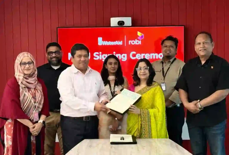 নিরাপদ পানি নিশ্চিত করতে যৌথভাবে কাজ করবে রবি ও ওয়াটারএইড
