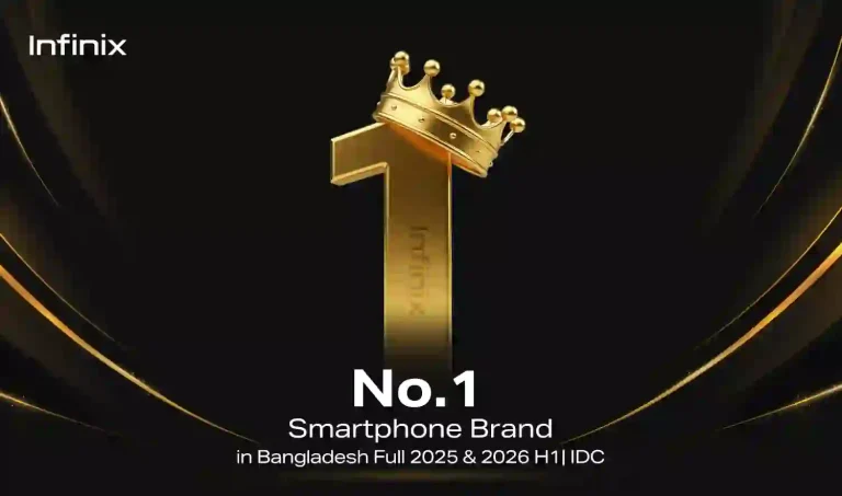 আইডিসি রিপোর্টে দেশের ১ নম্বর স্মার্টফোন ব্র্যান্ড ইনফিনিক্স