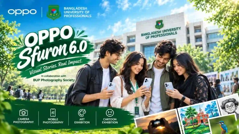 তরুণ ভিজ্যুয়াল স্টোরিটেলারদের পাশে অপো ও বিইউপি