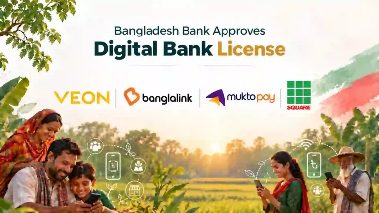 ডিজিটাল ব্যাংক চালুর অনুমোদন পেল ভিওন ও স্কয়ার গ্রুপ