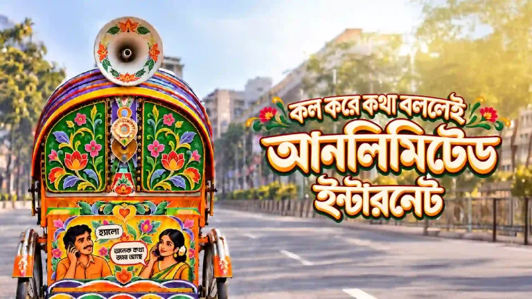 ভয়েস কলে আনলিমিটেড ইন্টারনেট – বাংলালিংক