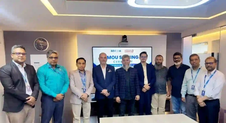 বিডিকম ও মাল্টিব্র্যান্ড ওয়ার্কশপের মধ্যে সমঝোতা স্মারক স্বাক্ষর